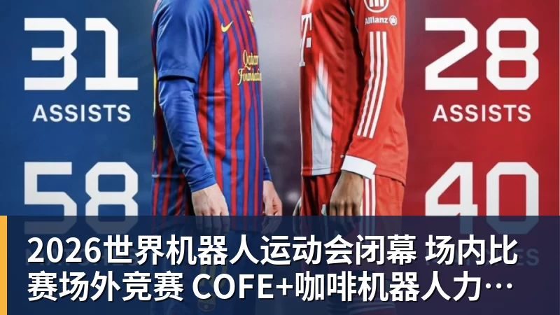 开运体育2026世界机器人运动会闭幕  场内比赛场外竞赛  COFE+咖啡机器人力压群雄夺魁